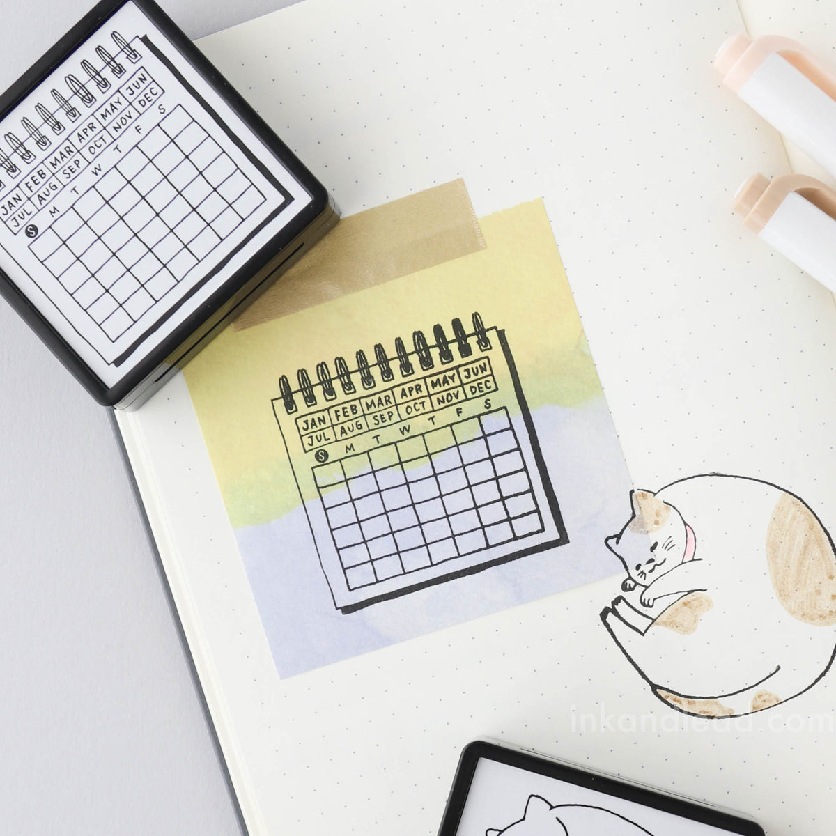 Calendar Paintable Stamp