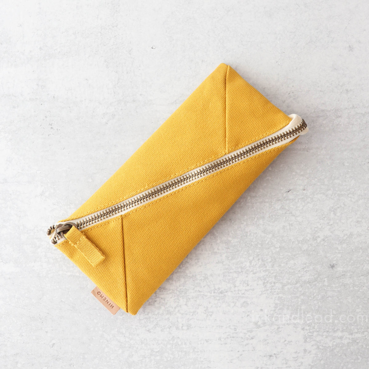 Lihit Lab Hinemo Wide Open Pen Pouch - Yellow – Ink & Lead