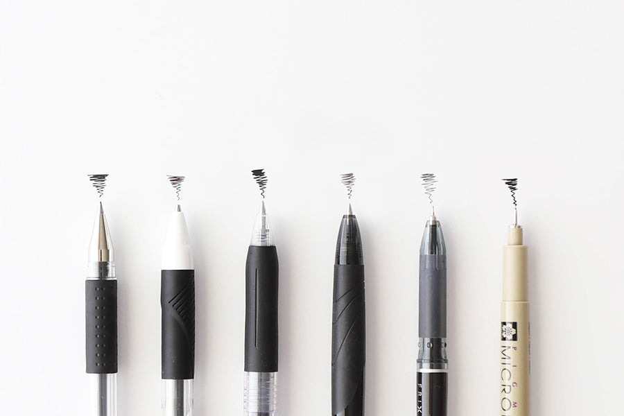 How to choose pens and ink