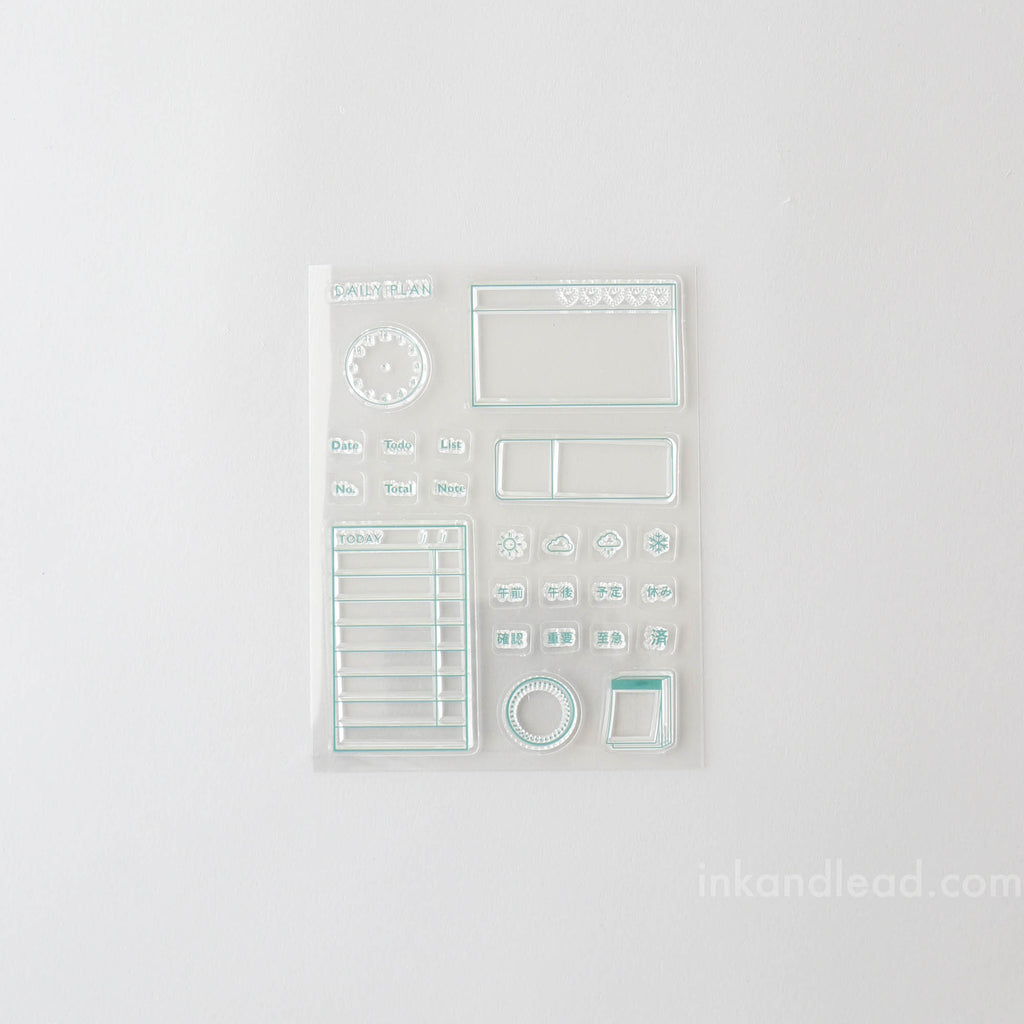 BGM Clear Stamp Sets - Record Daily