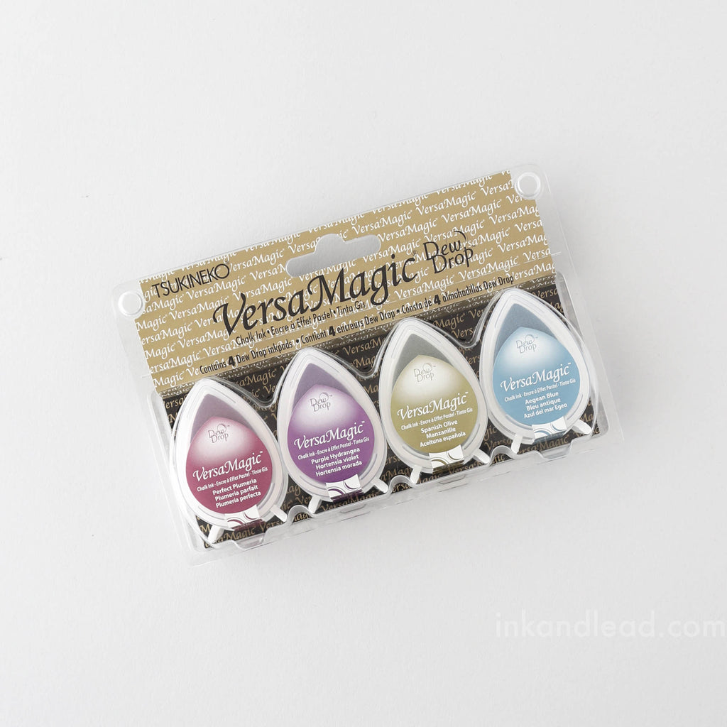 Tsukineko Versa Magic Dew Drop Stamp Pads - Jewel Box (set of 4)