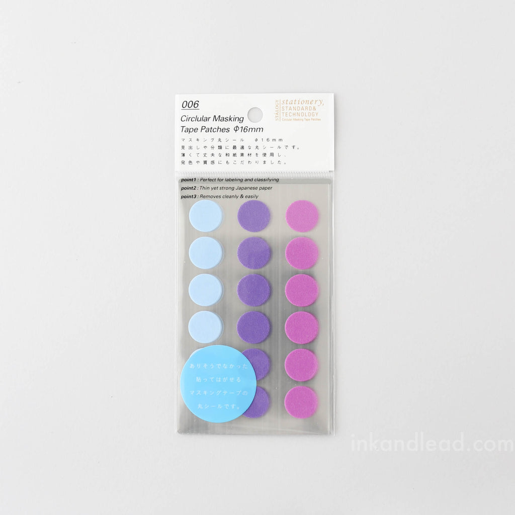 Stalogy Masking Tape Dots - Pale (16 mm)