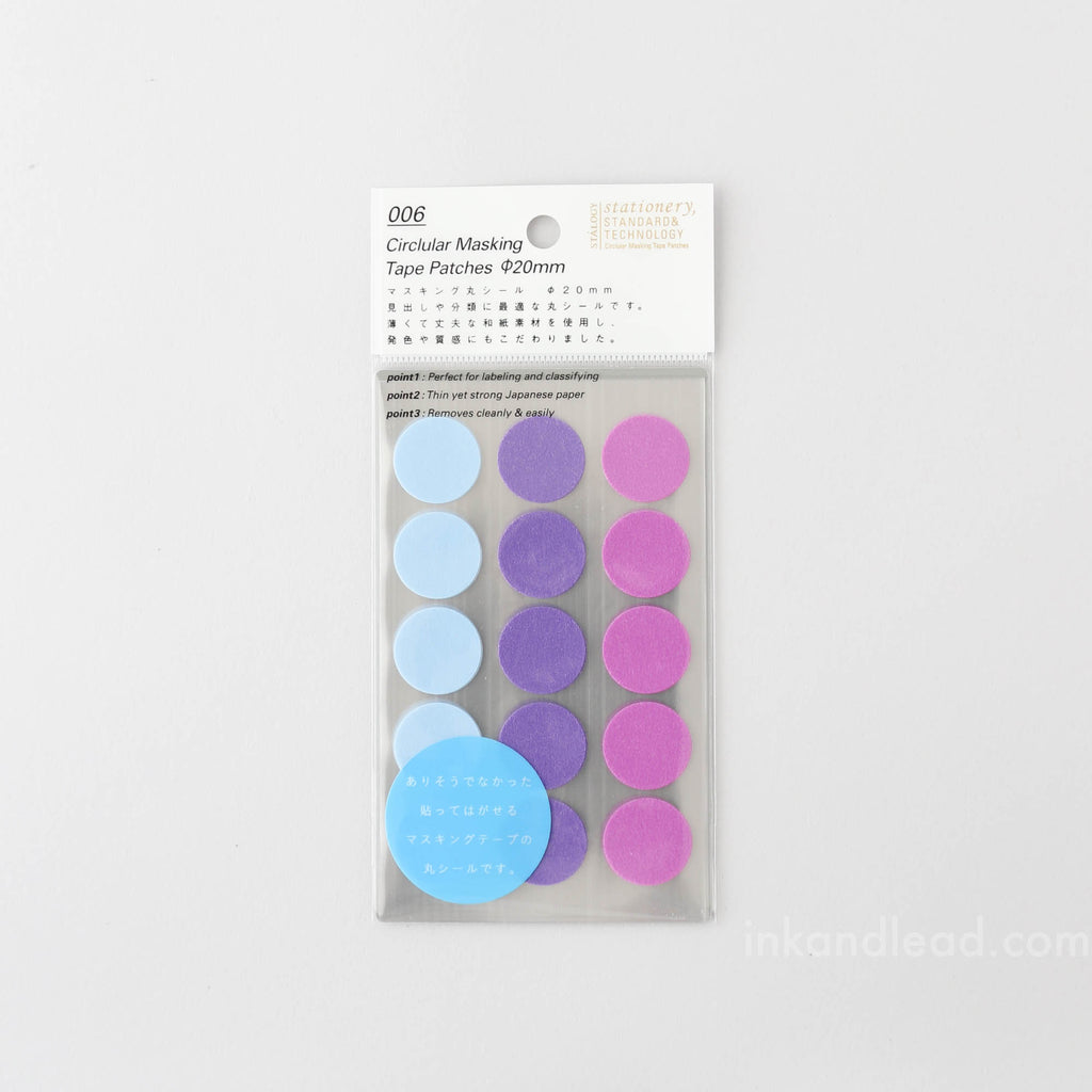 Stalogy Masking Tape Dots - Pale (20 mm)