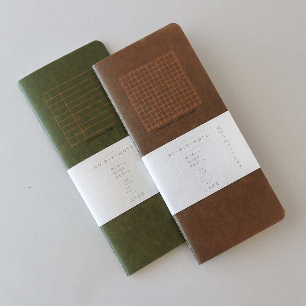 Yamamoto Ro-Biki Slim Travel Notebooks