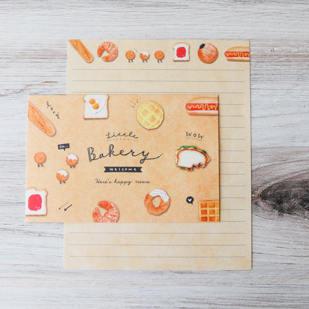 Kamio Little Bakery Letter Set