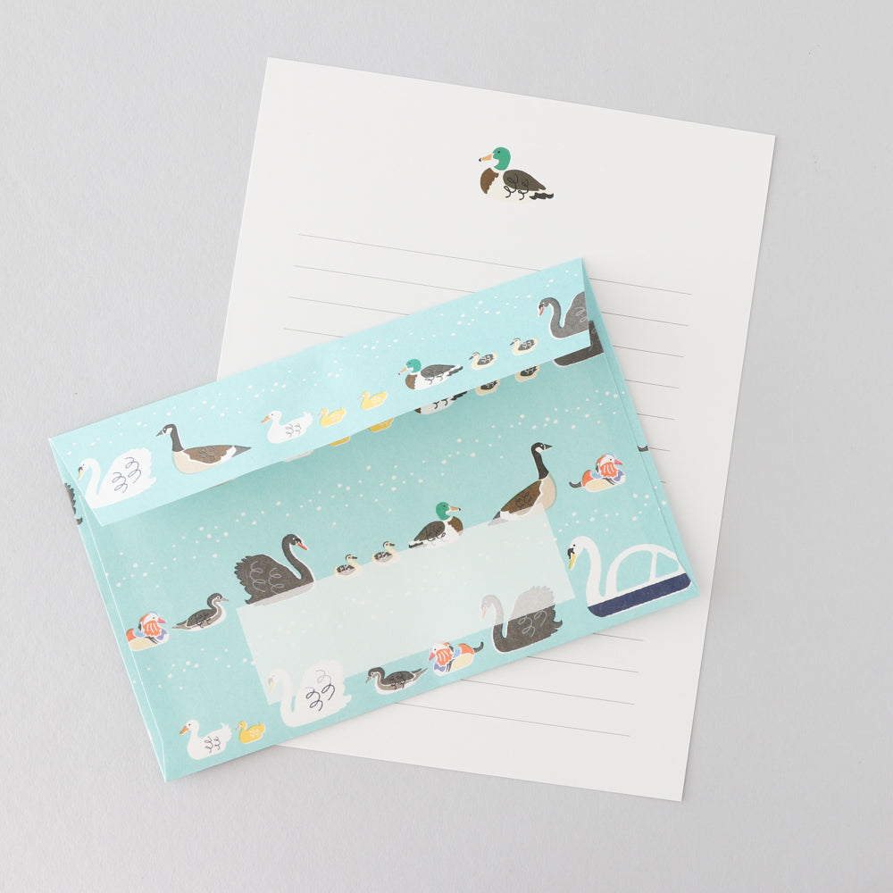 Water Fowls Letter Set by Broochir