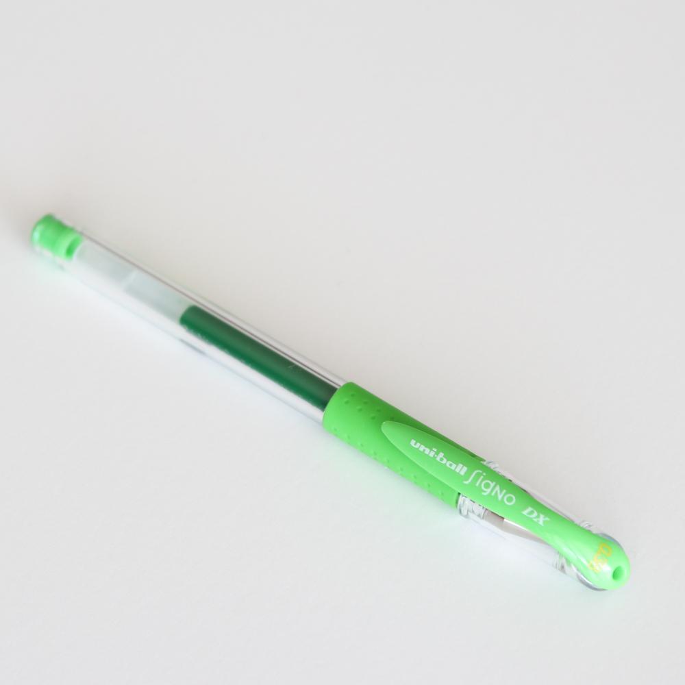 Uni-Ball Signo Gel Pen 0.38 mm - Lime Green
