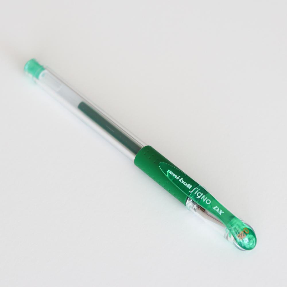 Uni-Ball Signo Gel Pen 0.28 mm - Green