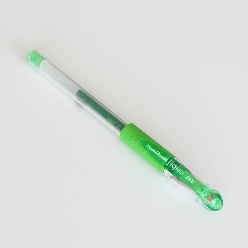 Uni-Ball Signo Gel Pen 0.28 mm - Lime Green