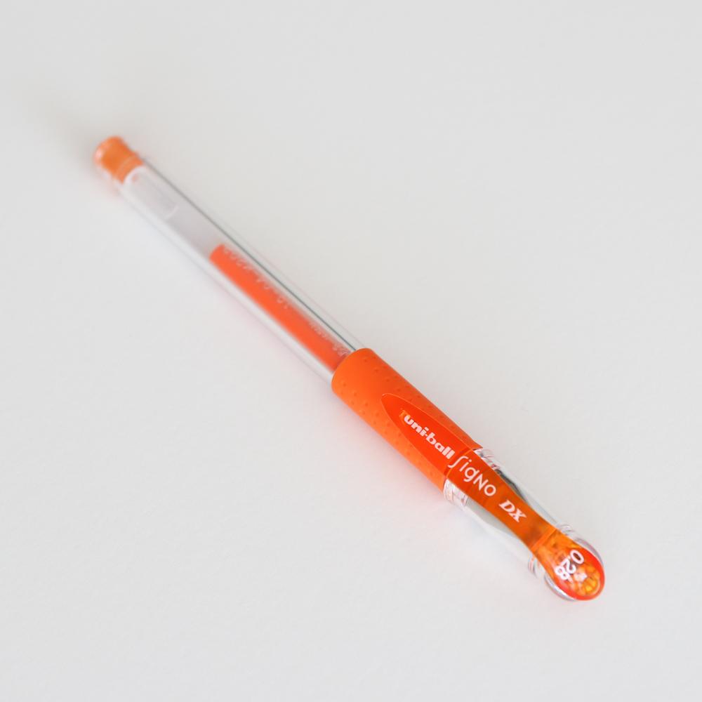 Uni-Ball Signo Gel Pen 0.28 mm - Orange