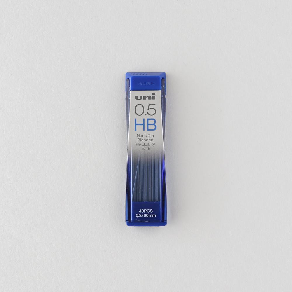 Uni NanoDia Mechanical Pencil Lead 0.5 mm HB, 40 leads
