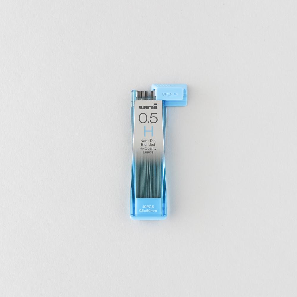 Uni NanoDia Mechanical Pencil Lead 0.5 mm H, 40 leads