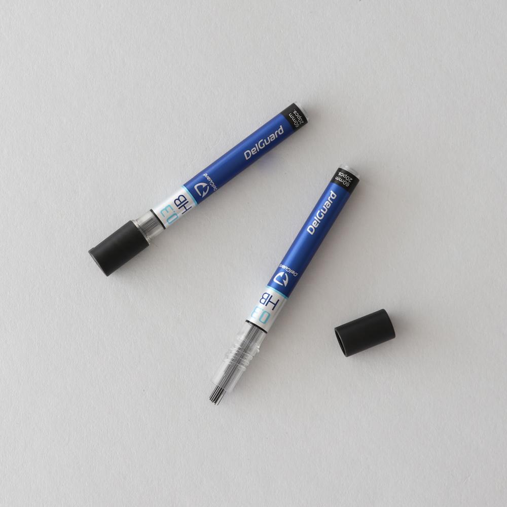 Zebra DelGuard Pencil Lead 0.3 mm HB, 20 Leads 