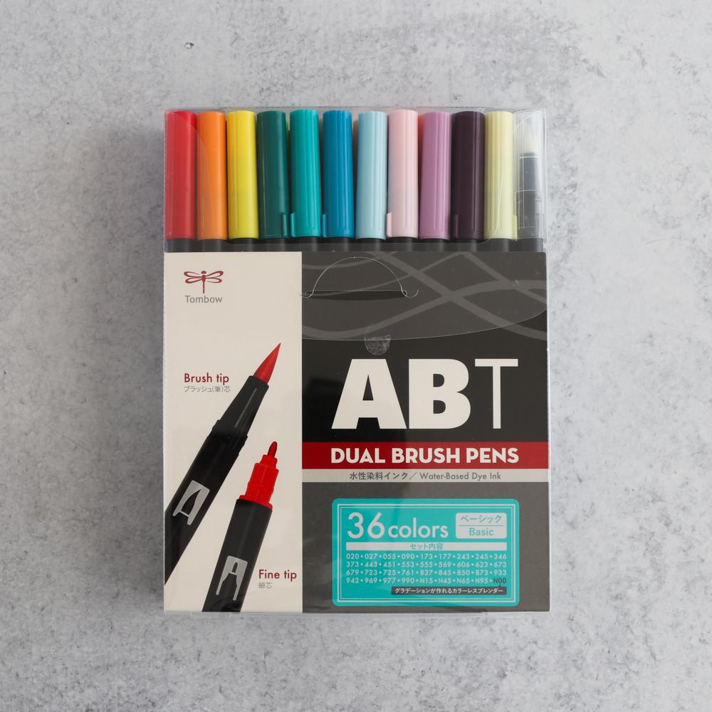 Tombow ABT Dual Brush Pen Basic (set of 36)
