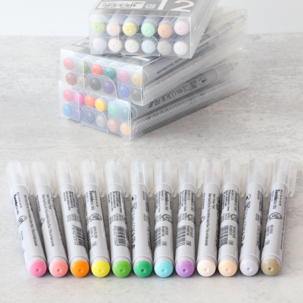 ZIG Clean Color FB Brush Markers - Bright