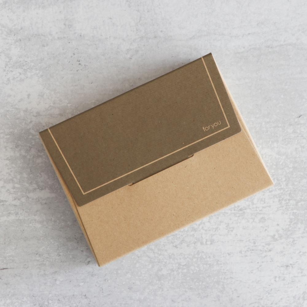Yamazakura Kraft Gift Box - Gray