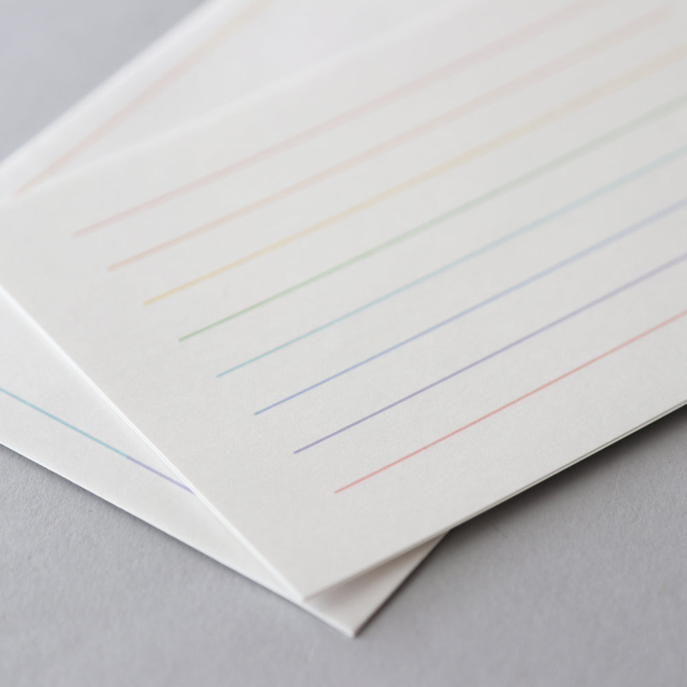 Farbe Mini Letter Set in Rainbow Colors