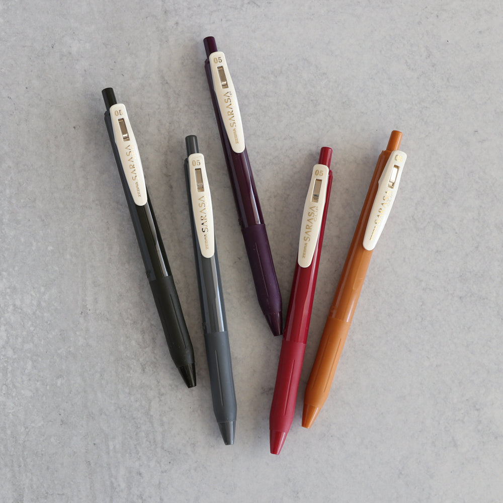 Zebra Sarasa Clip Gel Pen - Vintage Color 1