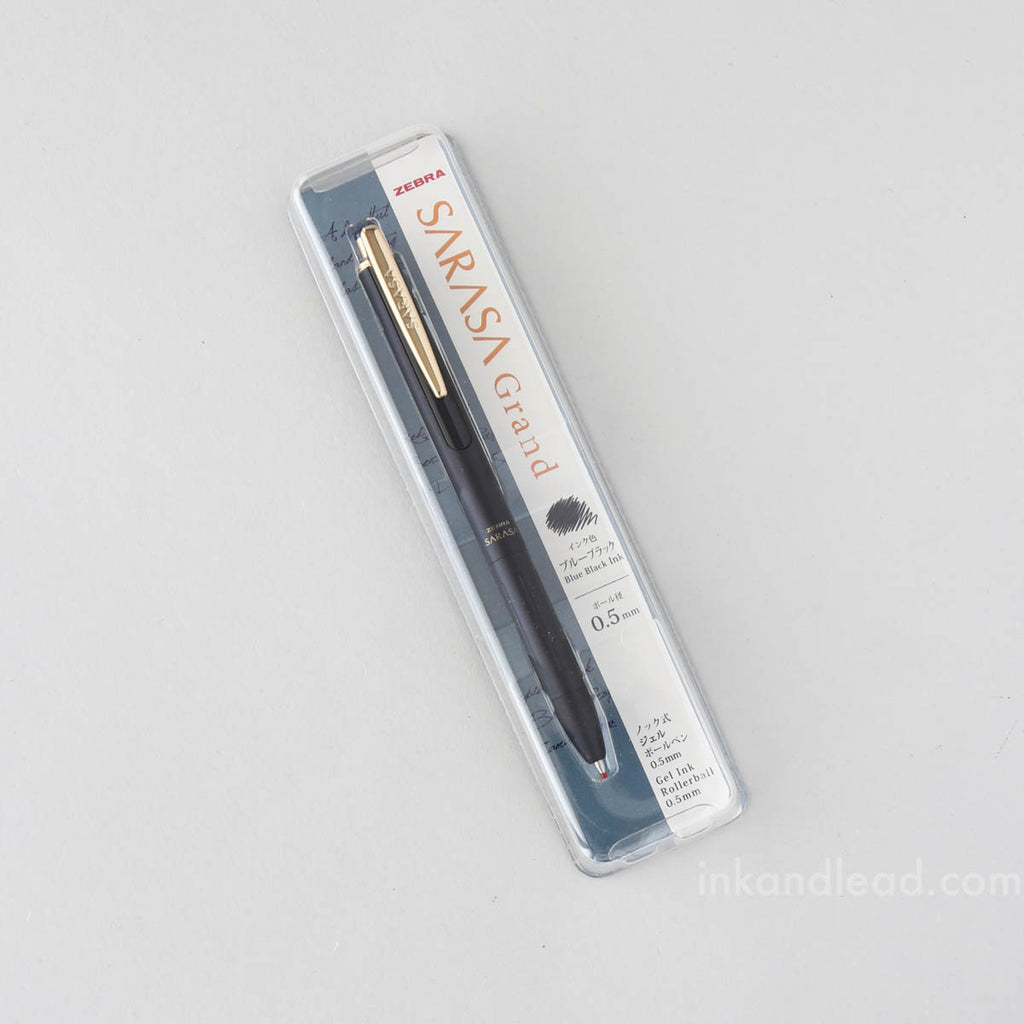 Zebra Sarasa Grand Gel Pen 0.5 mm - Blue Black (packaging)