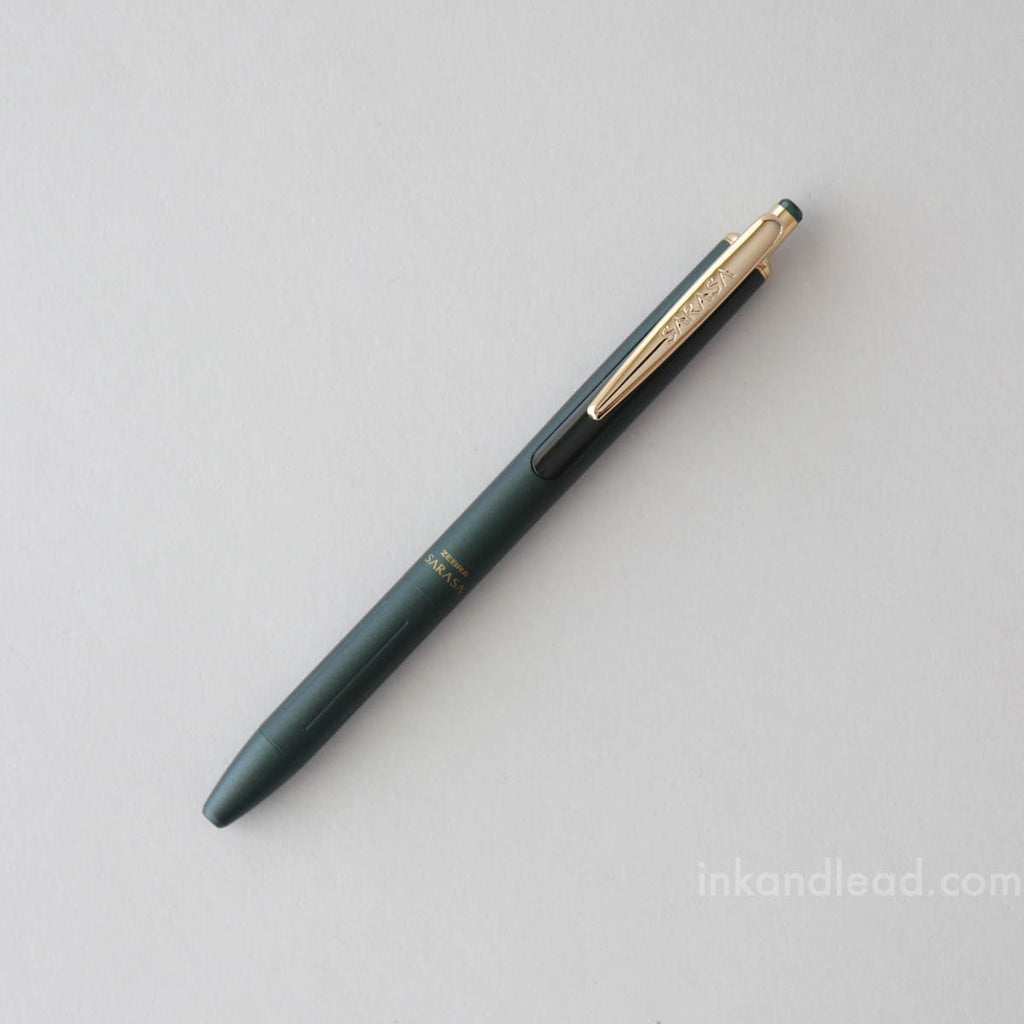 Zebra Sarasa Grand Gel Pen 0.5 mm Vintage Color - Green Black