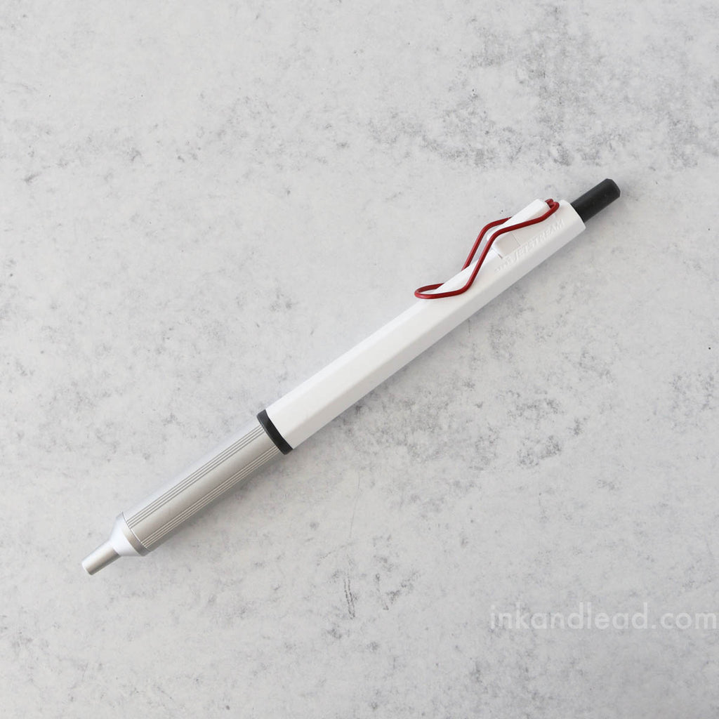 Uni Jetstream Edge Ballpoint Pen, 0.28 mm - White Red