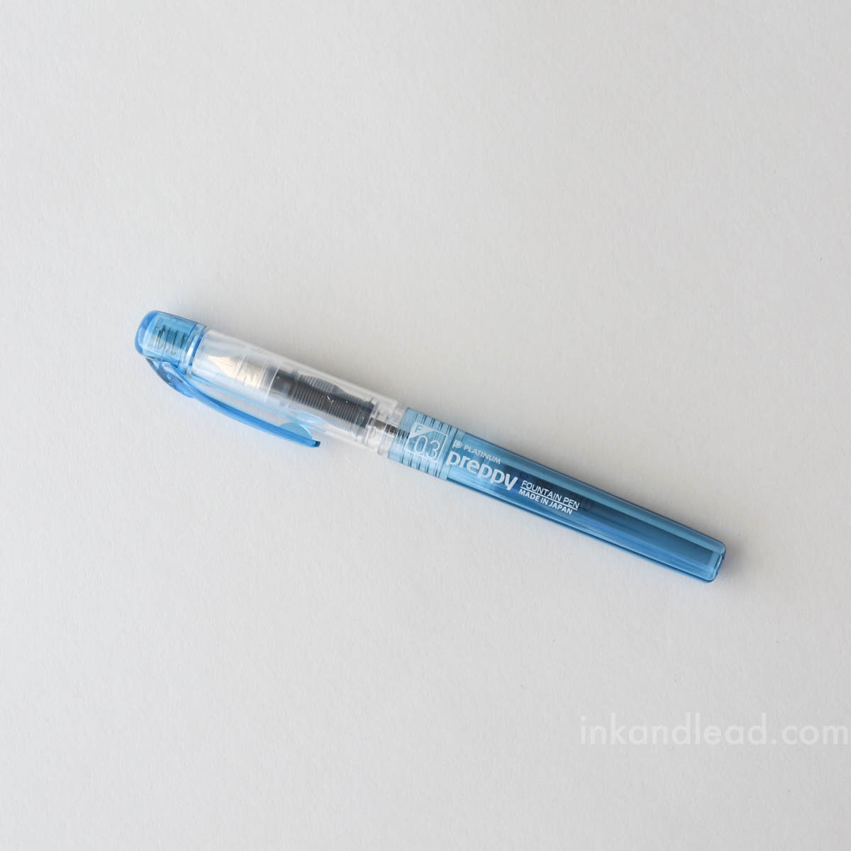 Platinum Preppy Fountain Pen, 0.3 Fine Nib - Blue Black