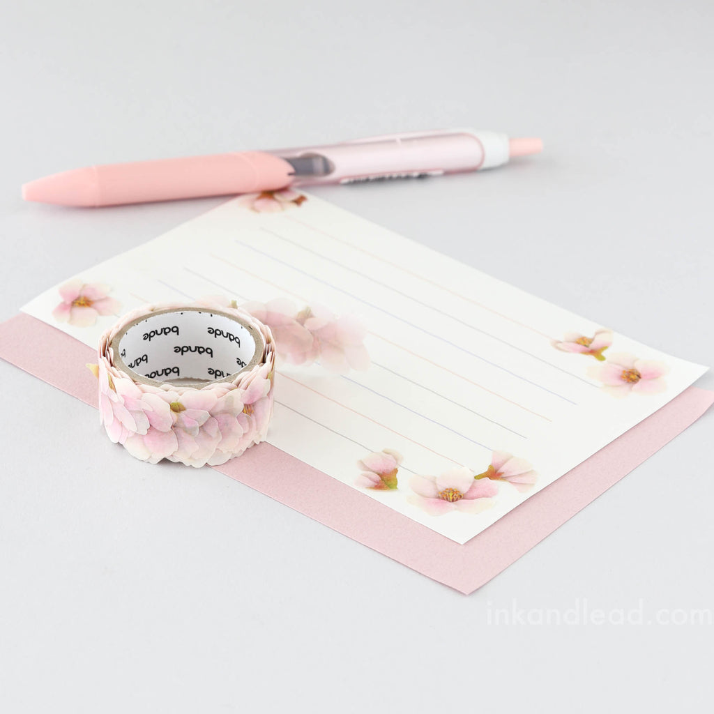 Bande Washi Tape Sticker Roll - Cherry Blossom - Sakura
