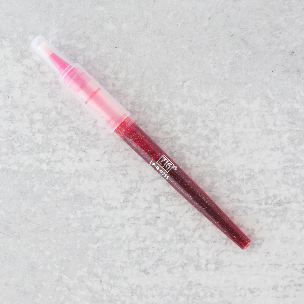 Kuretake Zig Cocoiro Letter Pen Refill, Extra Fine Brush - Rose Pink