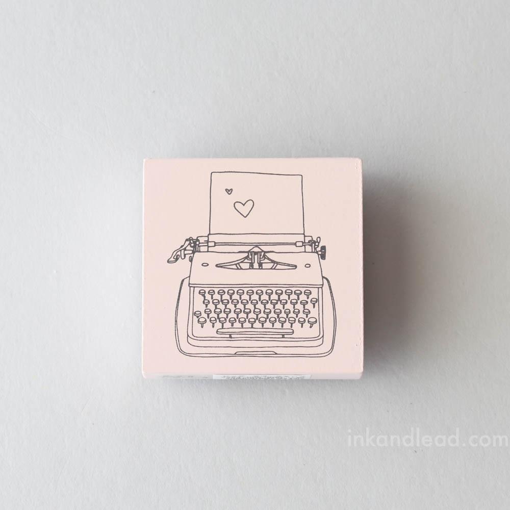 Kodomo No Kao Big Love Stamp - Typewriter