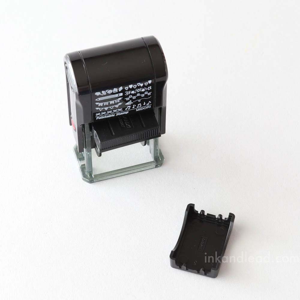 Midori Paintable Rotating Stamp - Ribbon - Paper Plus Cloth