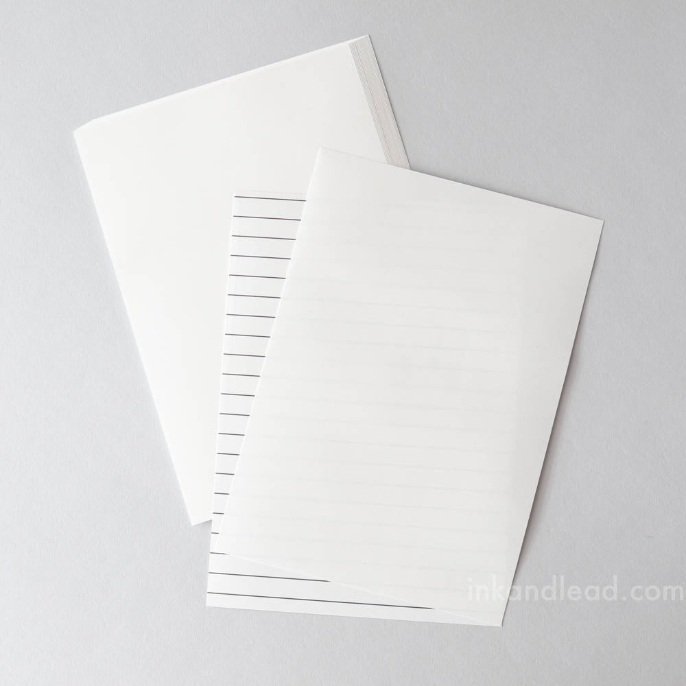 Midori Letter Set - White Letter Paper