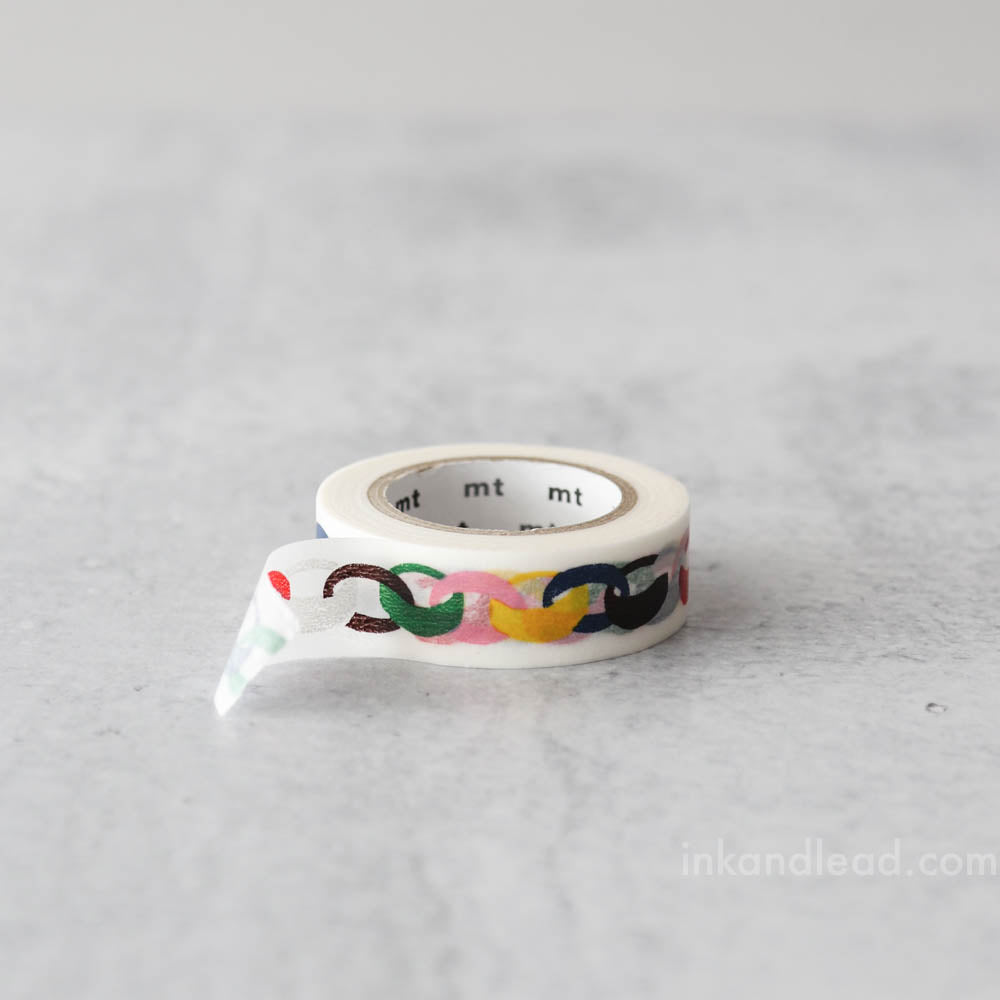 MT Mina Perhonen Washi Tape - Ring Vivid (15 mm)
