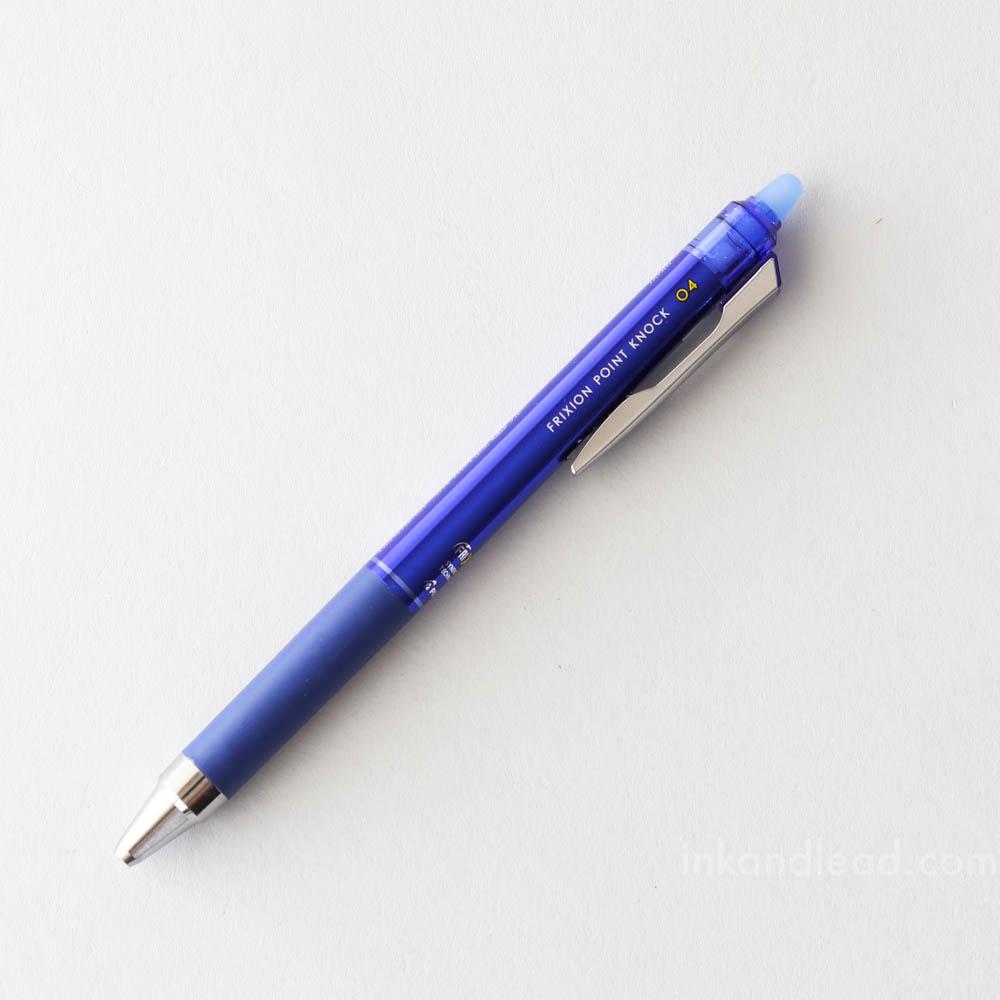 Pilot FriXion Point Knock Gel Pens 0.4 mm - Blue