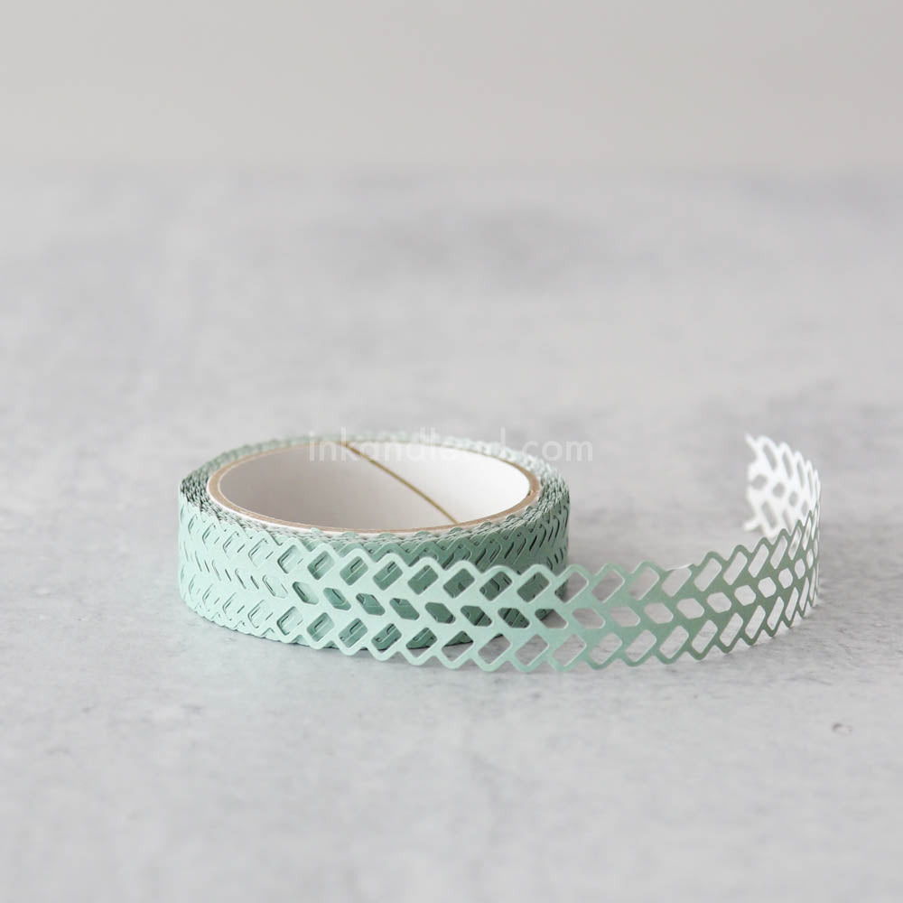 Minty Donuts and Lace Washi Tape  Gift Wrapping and Craft Tape