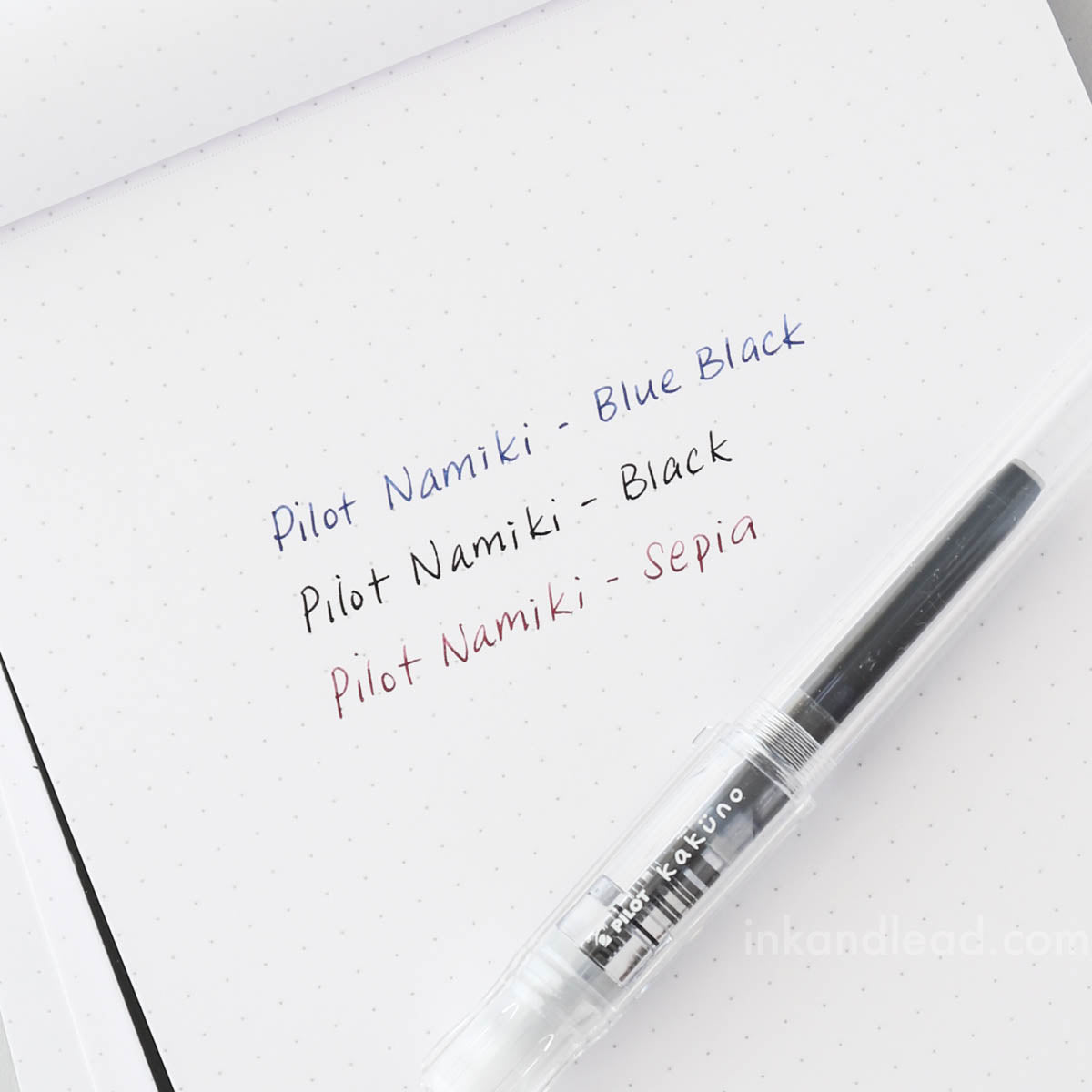Pilot Namiki Fountain Pen Ink Refills Sepia (6 pcs) – Ink Lead