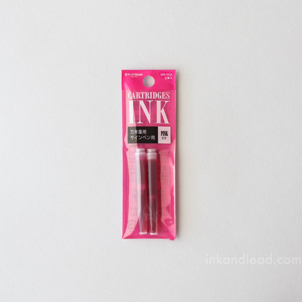 Platinum Dye Cartridge Ink - Pink (pack of 2)