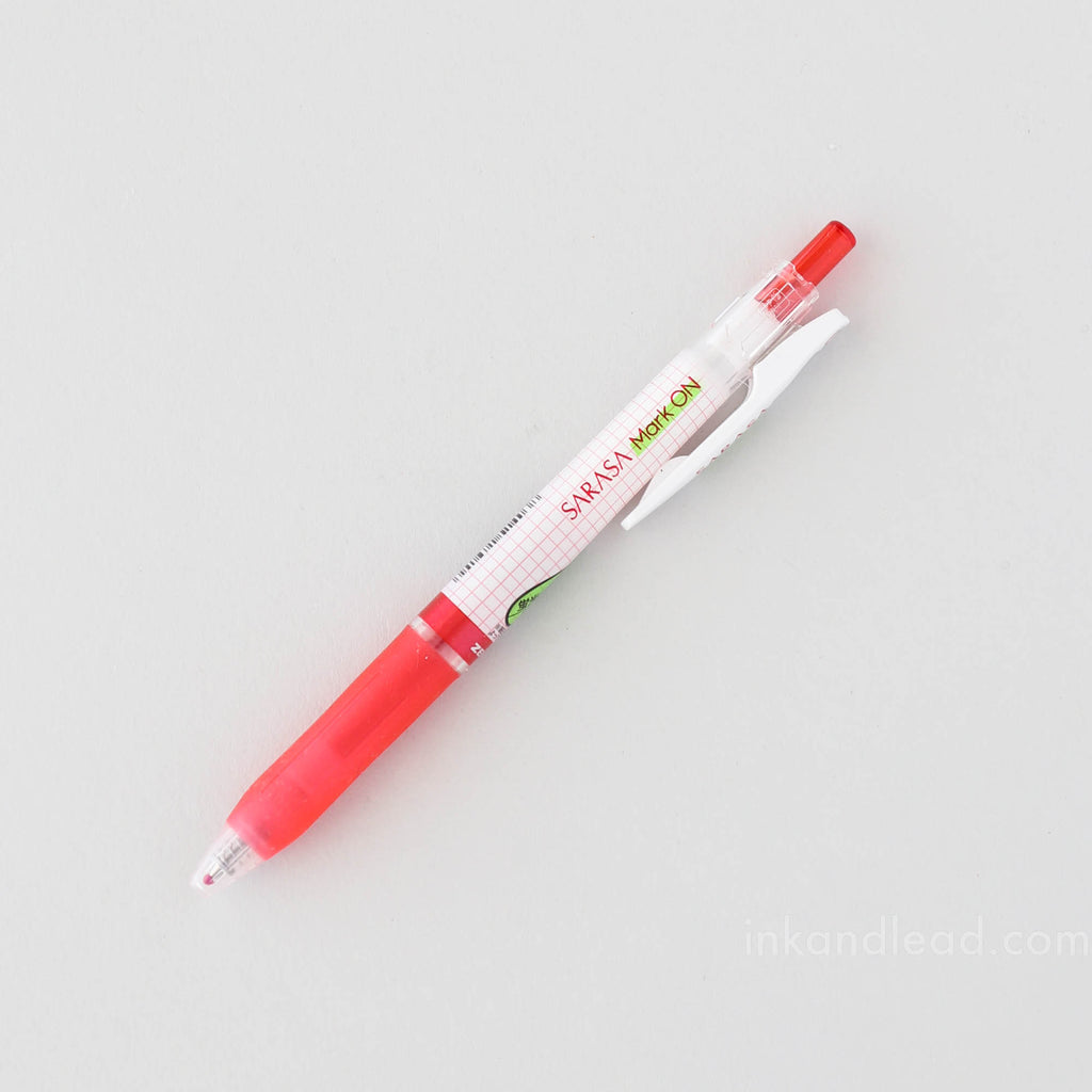 Zebra Sarasa Mark On Gel Pen 0.4 mm - Red
