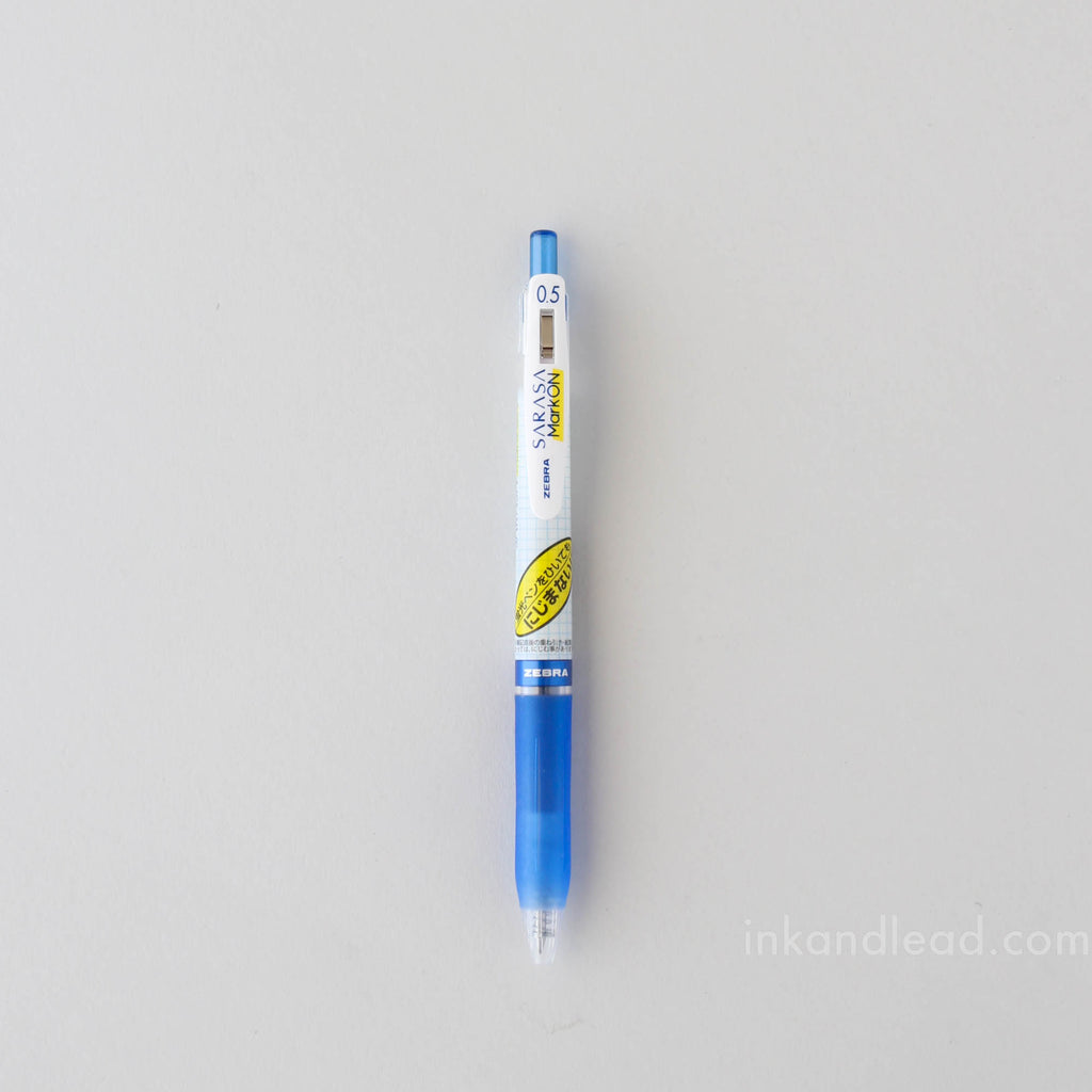 Zebra Sarasa Mark On Gel Pen 0.5 mm - Blue