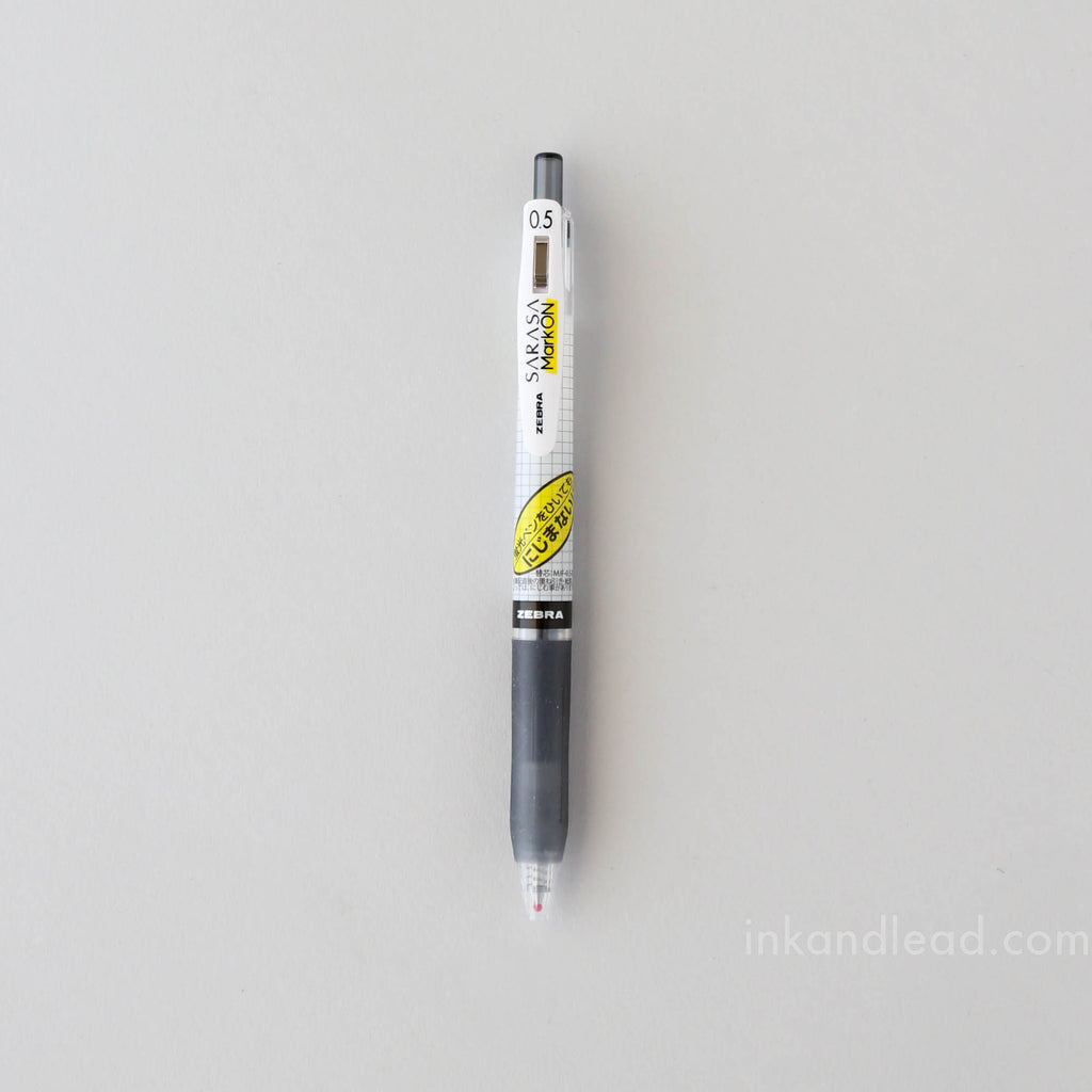 Zebra Sarasa Mark On Gel Pen 0.5 mm - Black