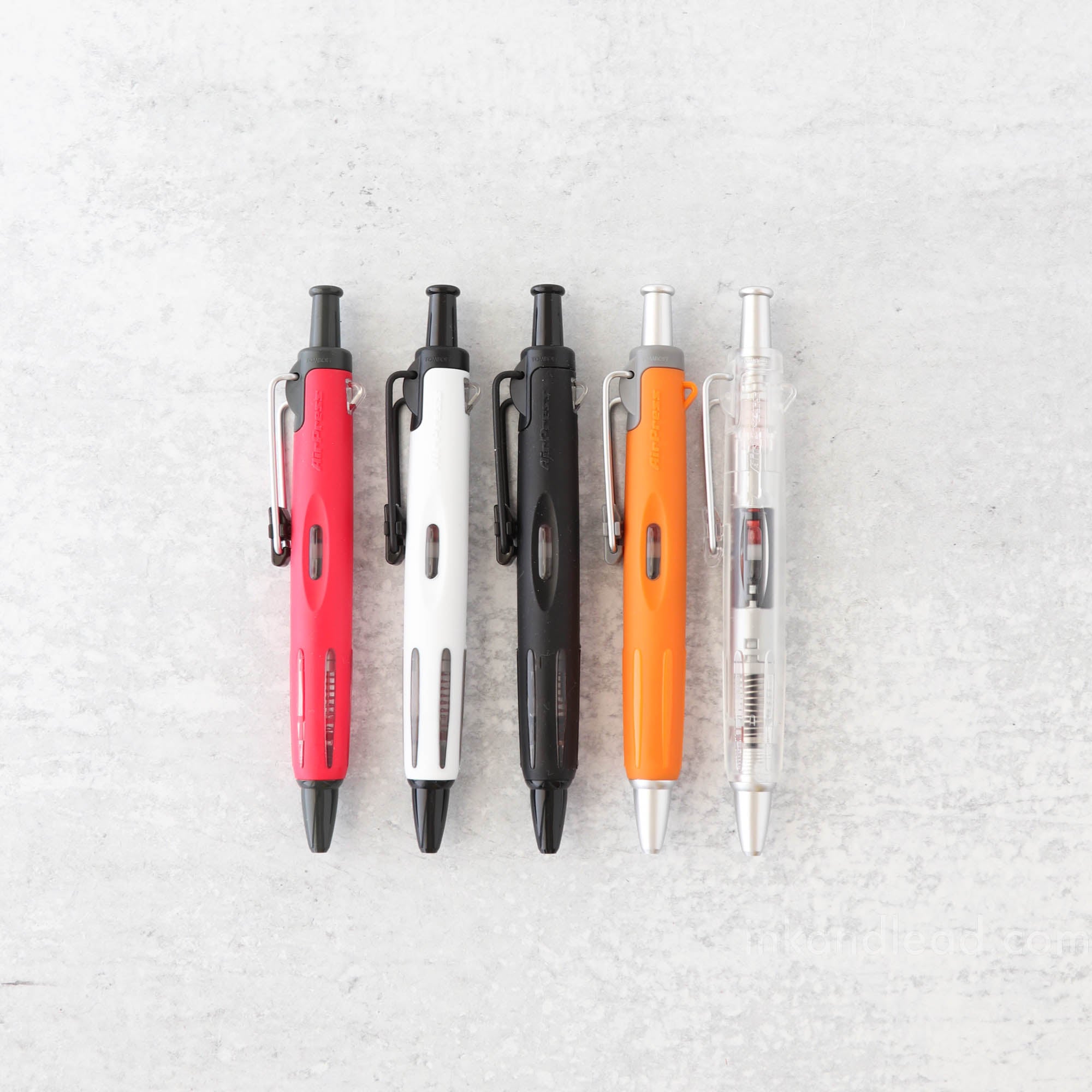 Tombow BC-AP20 Ballpoint AirPress Pen - Transparent Barrel