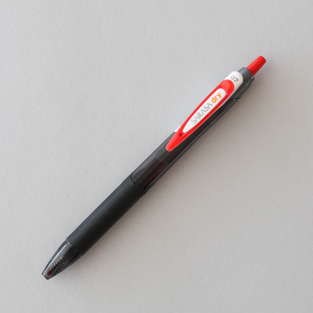 Zebra Sarasa Dry Gel Pen 0.7 mm - Red
