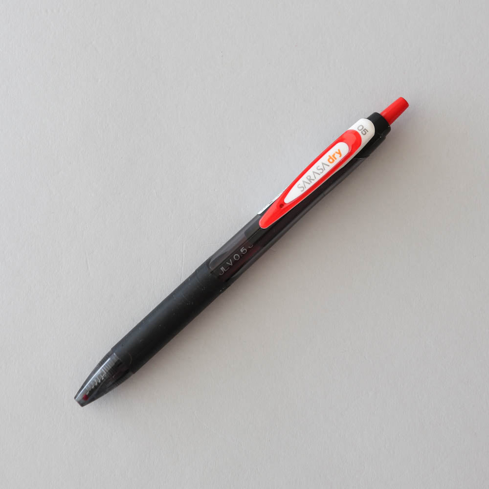 Zebra Sarasa Dry Gel Pen - 0.5 mm - Black