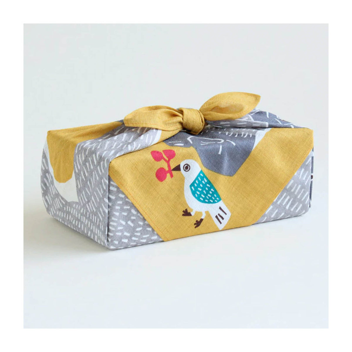 Musubi Furoshiki Cloth Wrap, 50 cm, Gorilla - Yellow – Ink & Lead
