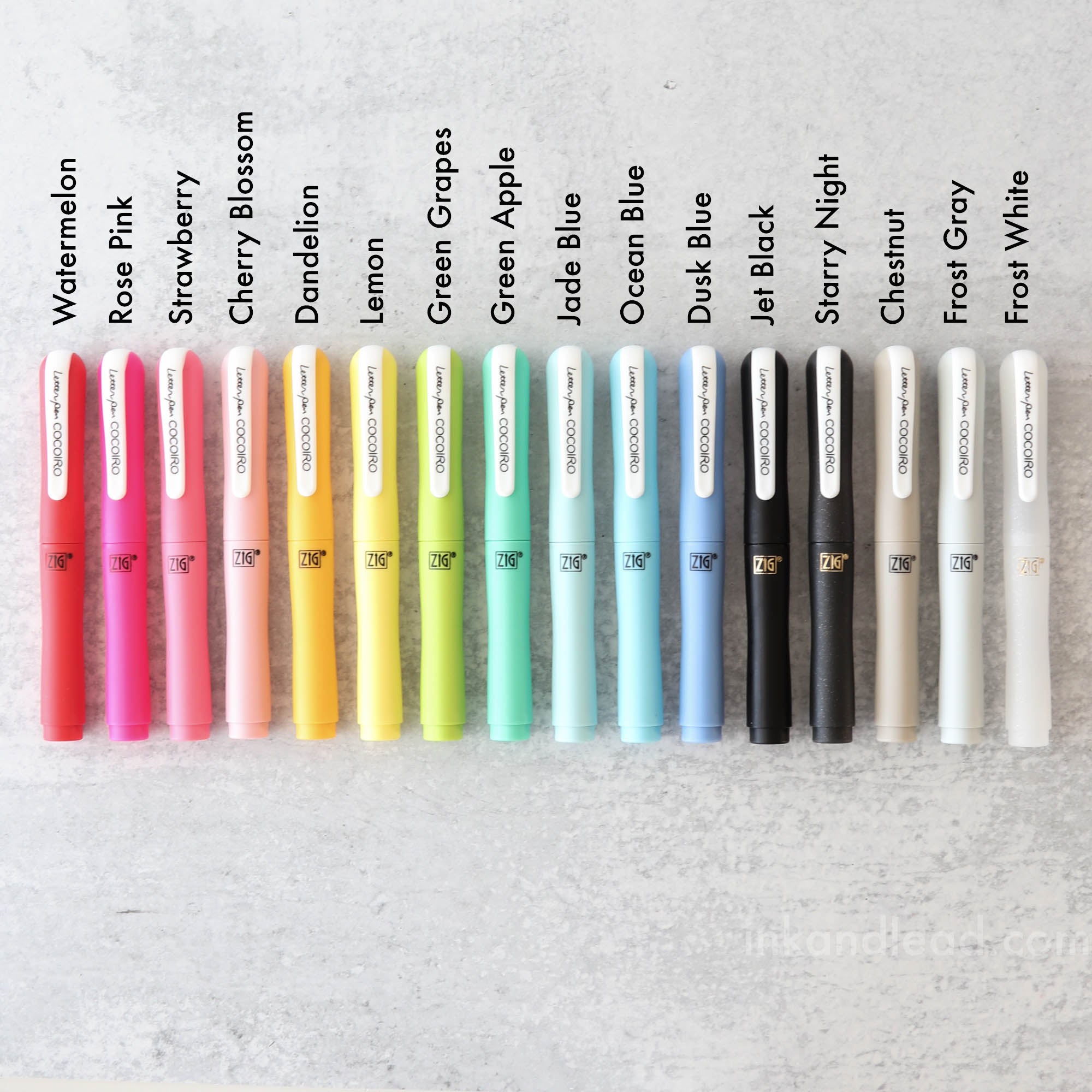 Kuretake Zig Cocoiro Letter Pen Body - Strawberry – Ink & Lead